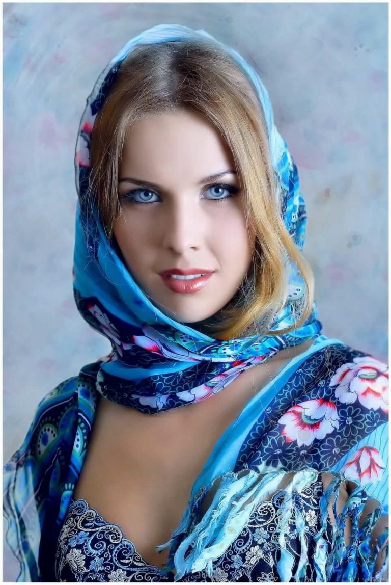 Русский Девушка Красивая