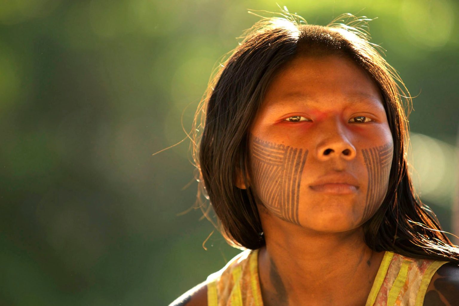Бразилия Амазонские индейцы женщины