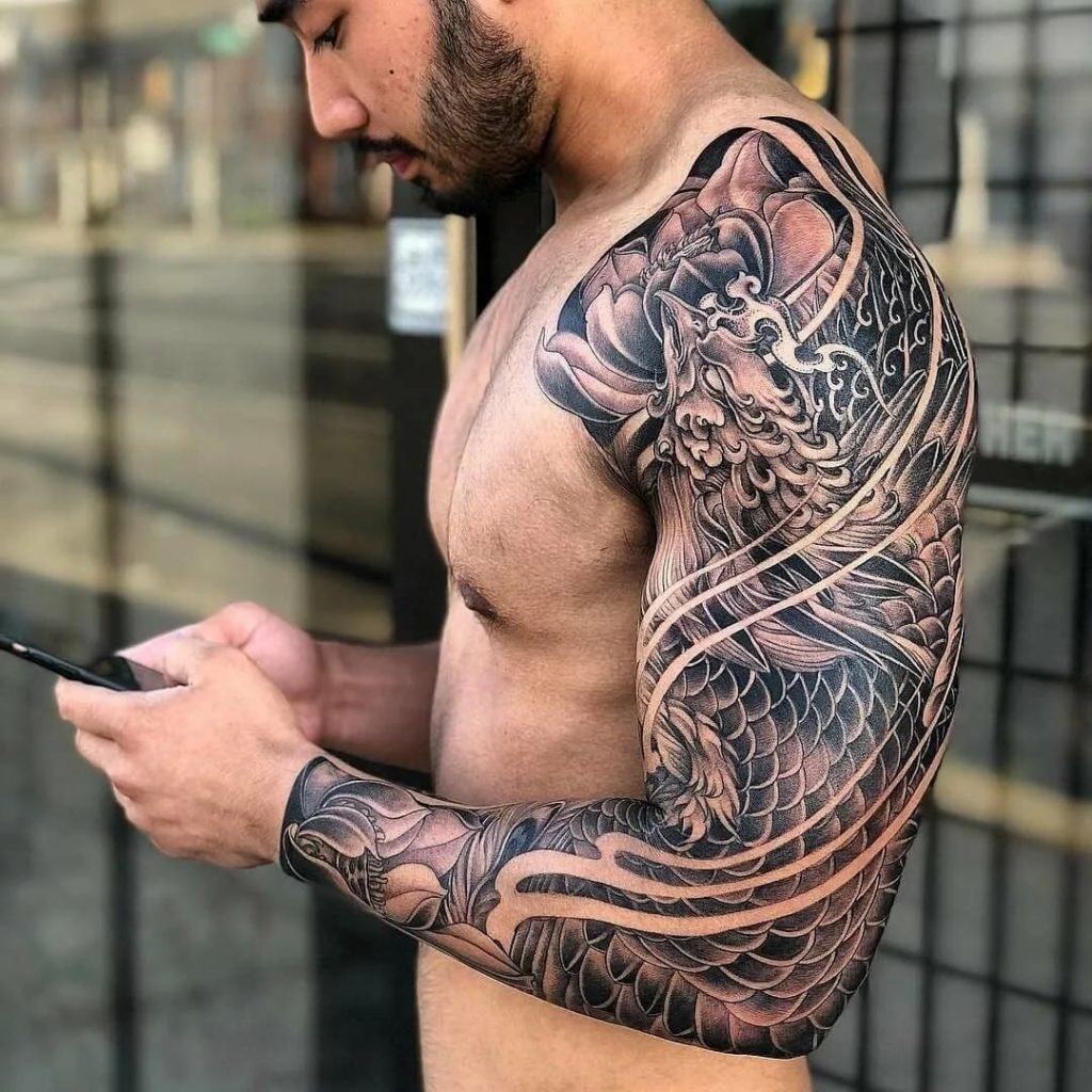 татуировки рукав со смыслом