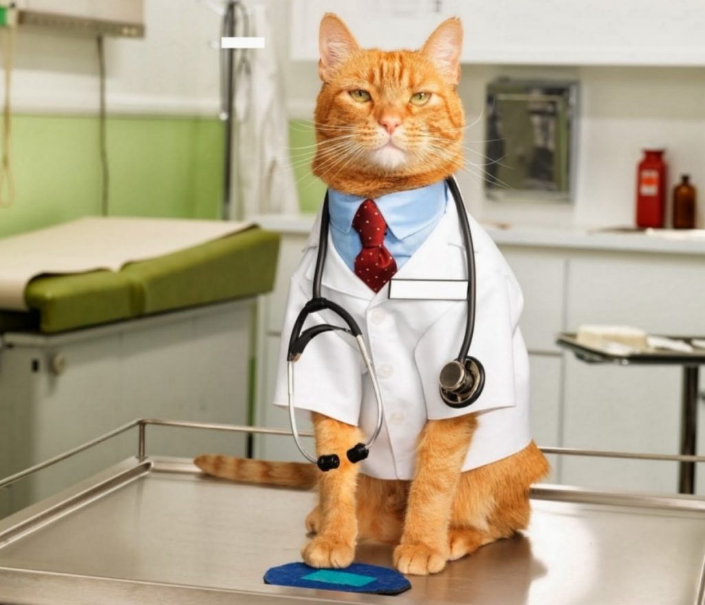 Кот врач