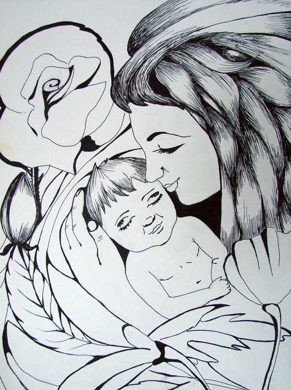 Рисунок мама карандашом красиво. Рисунок для мамы. Красивый рисунок для мамы. Рисунок ко Дню матери. Рисунок мамы для срисовки.