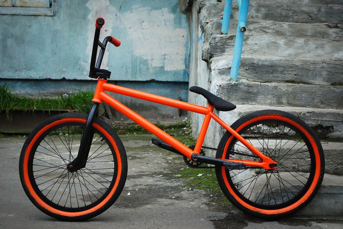 BMX Haro оранжевый