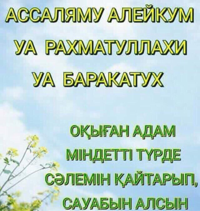 Ассаламу алейкум картина